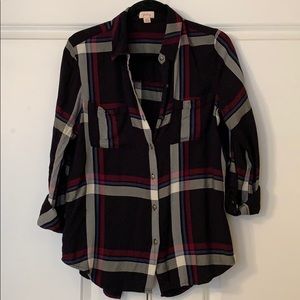 Pixley Open Back Light Flannel